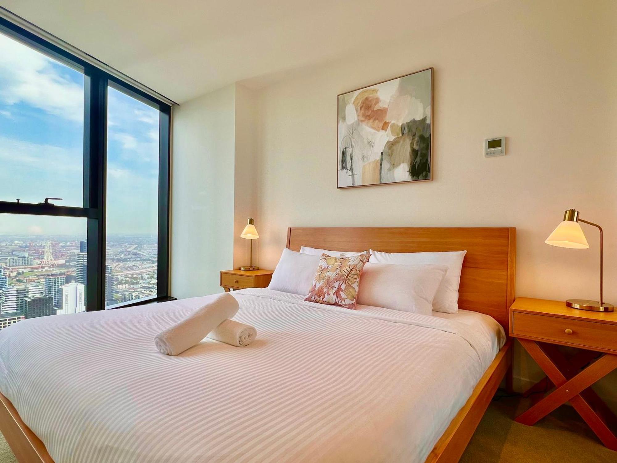 High Rise Top View 2Bed2Bath เมลเบิร์น ภายนอก รูปภาพ