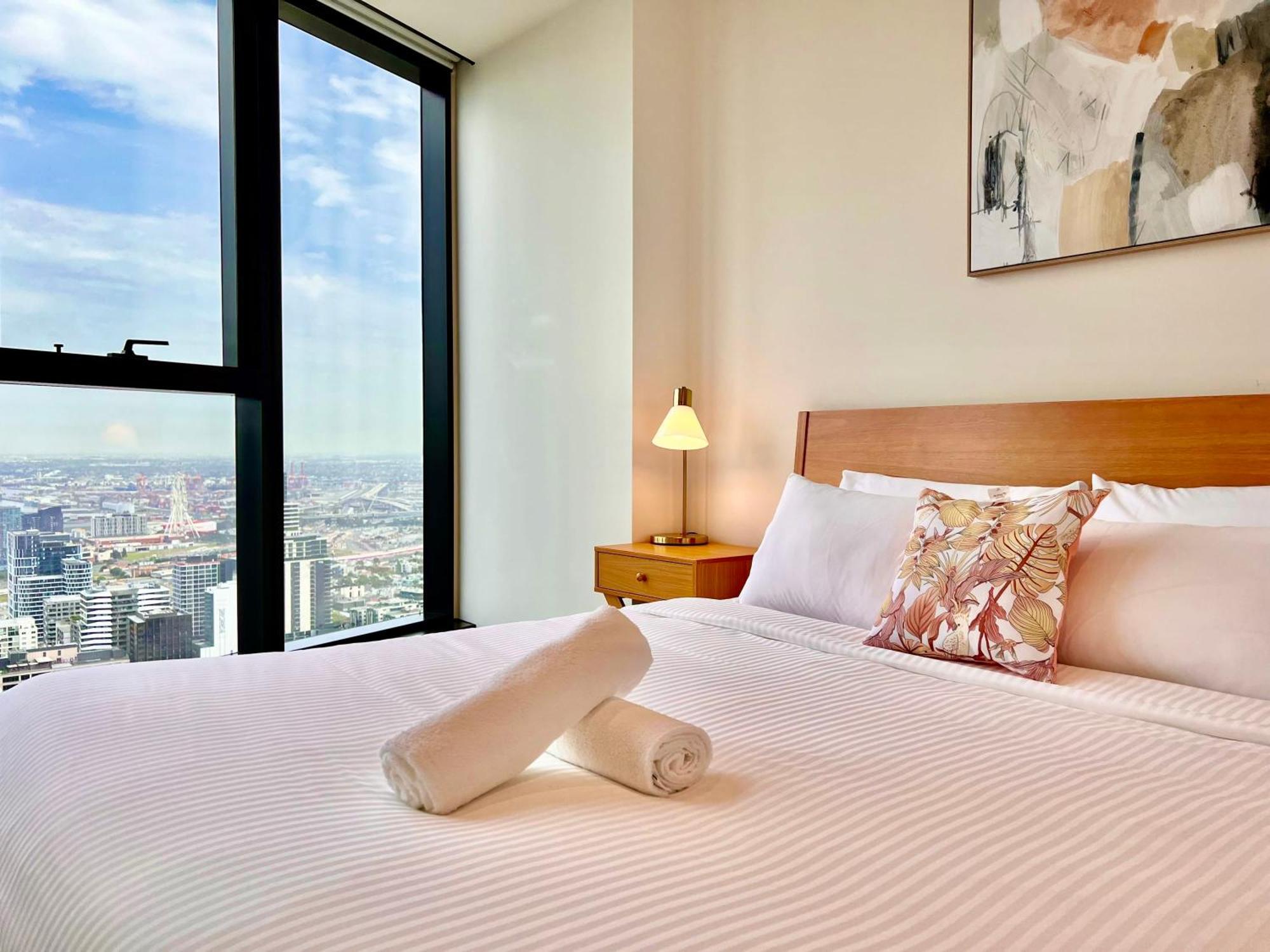High Rise Top View 2Bed2Bath เมลเบิร์น ภายนอก รูปภาพ