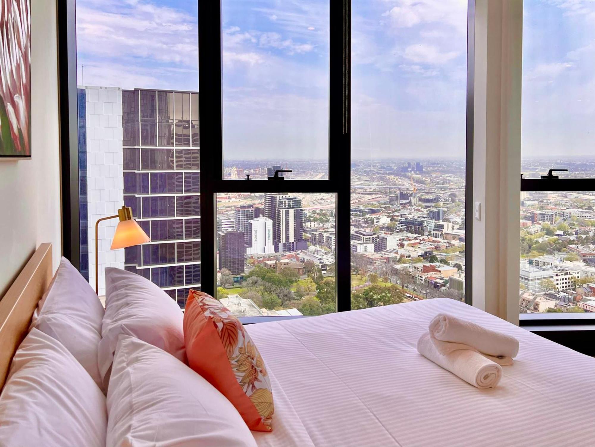 High Rise Top View 2Bed2Bath เมลเบิร์น ภายนอก รูปภาพ