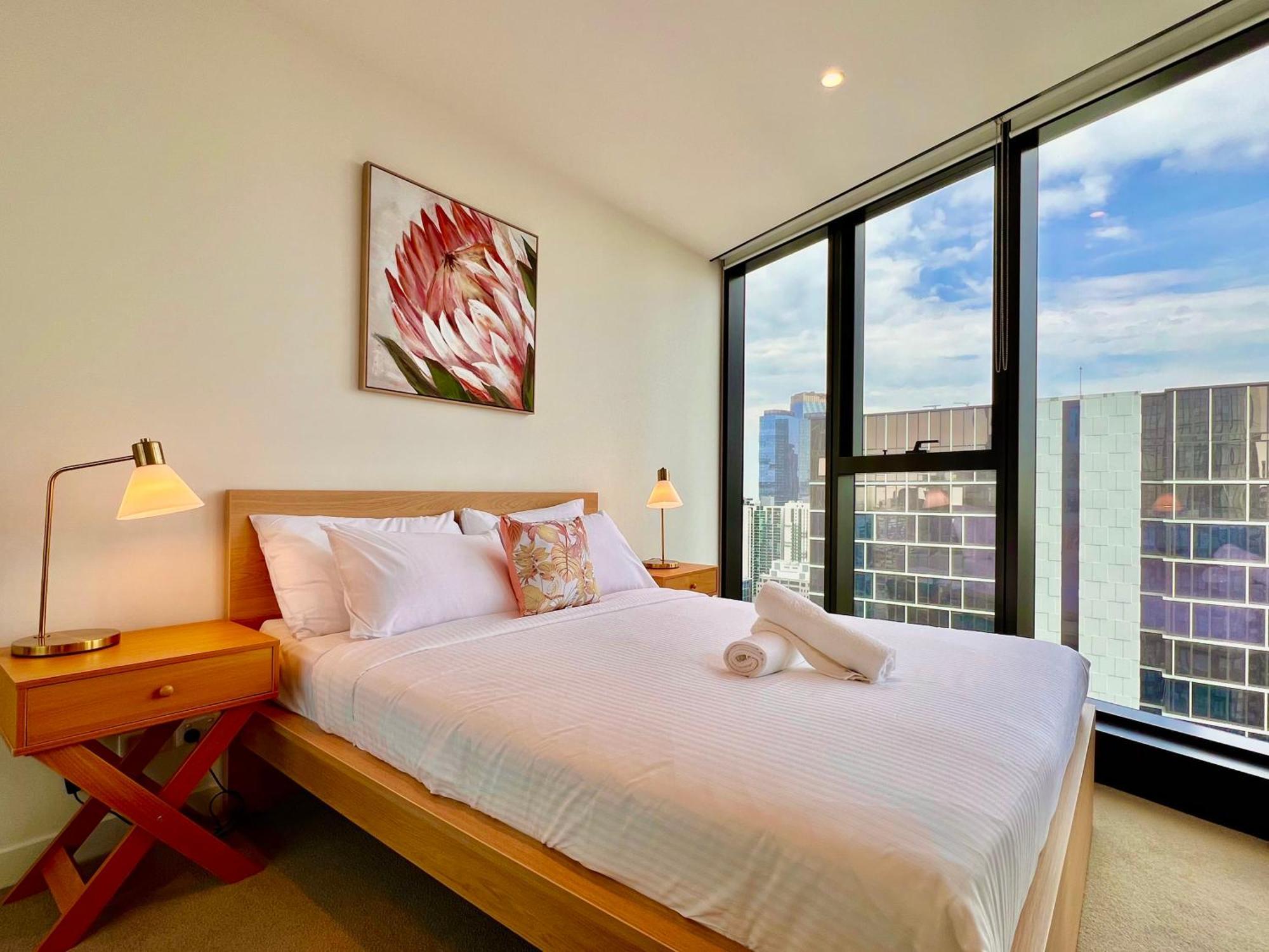 High Rise Top View 2Bed2Bath เมลเบิร์น ภายนอก รูปภาพ