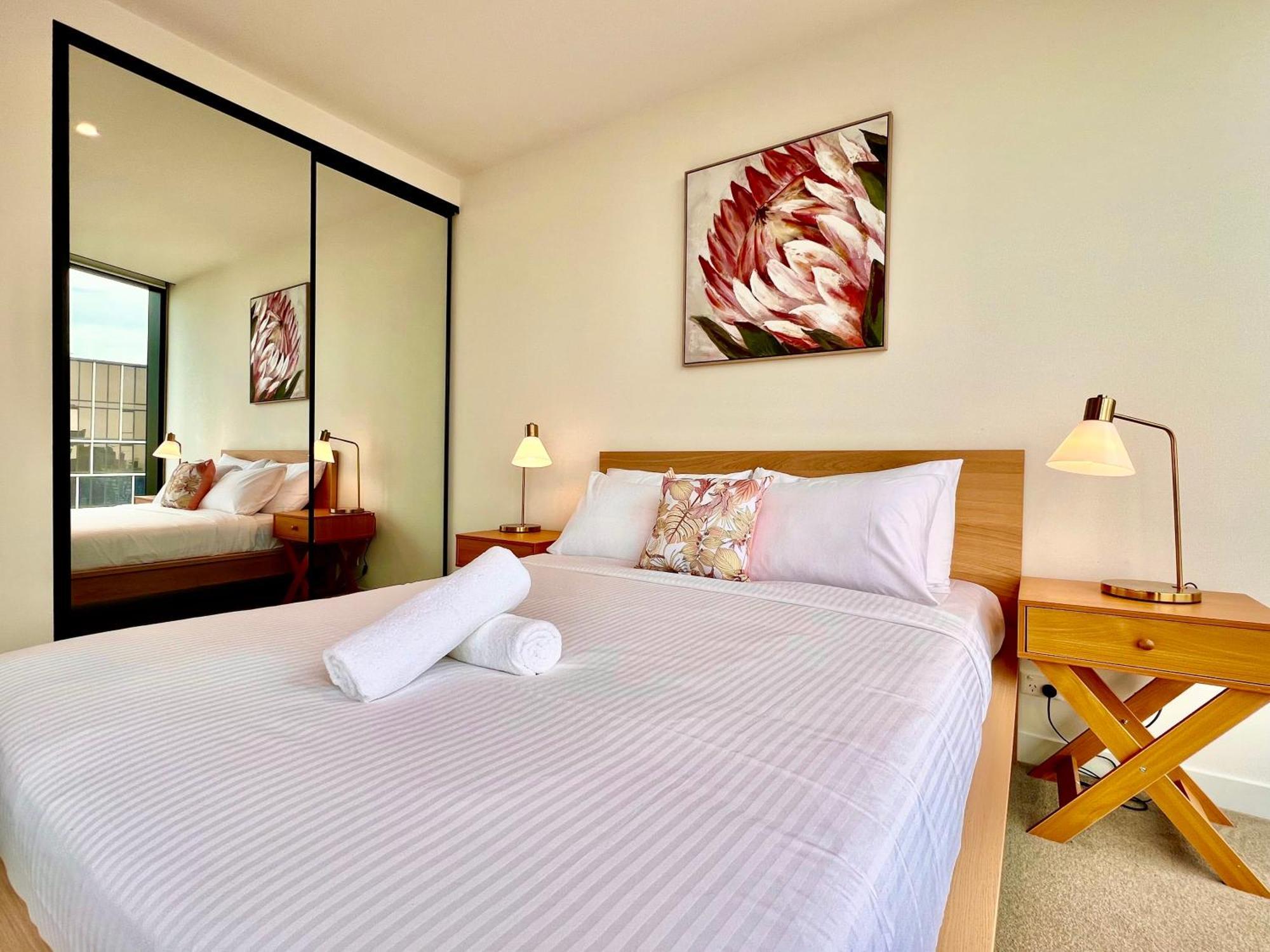 High Rise Top View 2Bed2Bath เมลเบิร์น ภายนอก รูปภาพ