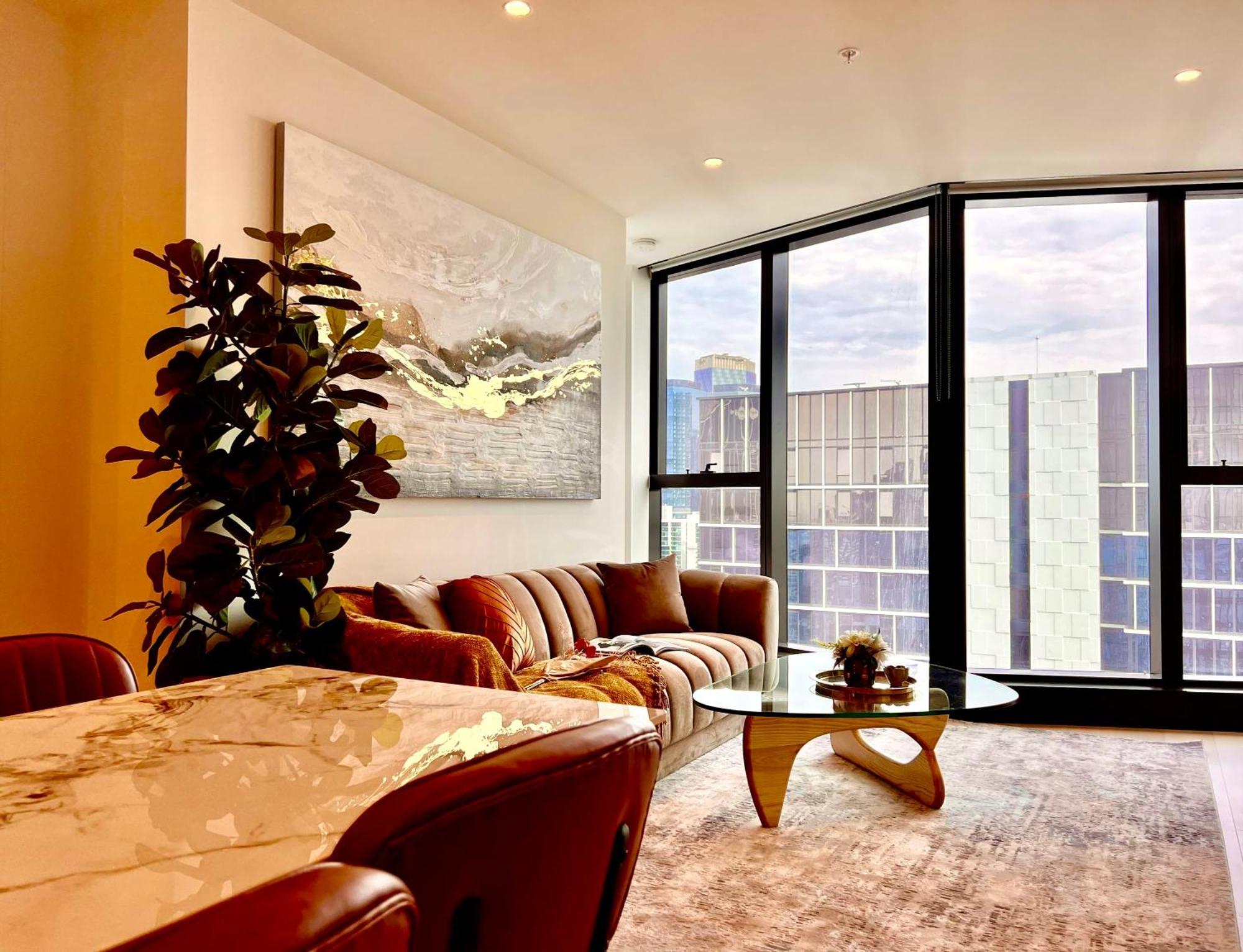 High Rise Top View 2Bed2Bath เมลเบิร์น ภายนอก รูปภาพ