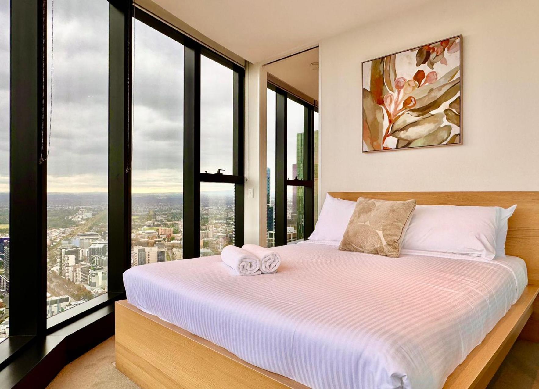 High Rise Top View 2Bed2Bath เมลเบิร์น ภายนอก รูปภาพ